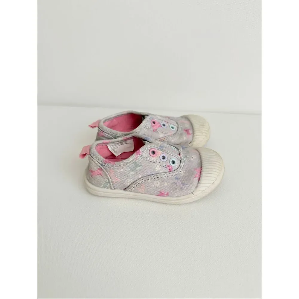 Cat & Jack Girl’s Todler slip on shoes size 6